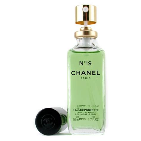 eau de parfum chanel 19 recharge|chanel 19 perfume refill.